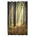 Tropical Summer Beach Fabric Shower Curtain (forest)