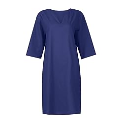 Cotton Linen Dresses for Women 2023,Trendy Summer