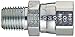Eaton Aeroquip 2018-4-6S Female 37 Degree JIC Swivel to Male Pipe, JIC 37 Degree & NPT End Types, Carbon Steel, 1/4 NPT(m) x 3/8 JIC(f) End Size, 3/8