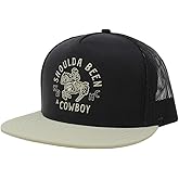 WHISKEY BENT HAT CO. Shoulda Been Adjustable Snapback Hat Black/Tan