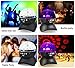 Erligpowht Stage Lights, Rotating Magic Effect Disco Ball Light with Wireless Bluetooth Speaker Mini Card Slot Rotating For KTV Xmas Party Club Pub Disco DJ (No Remote Control)