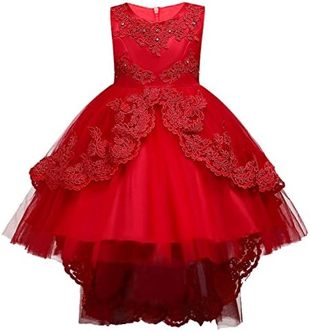 Lihuang Fancy Lace Flower Girl Dress 2-15 Years Old Princess Dress Ball Gown