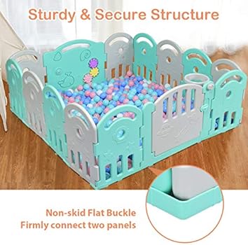 costzon baby playpen extra panels
