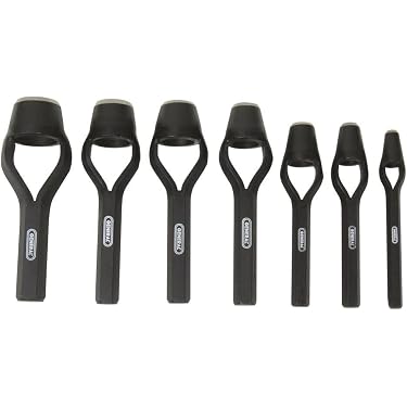 C.S. Osborne 6-Piece Replacement Punch Set - Sizes 3/32" To 3/16"