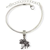 Emerald Park Jewelry Bite Me Snake Chain Charm Bracelet