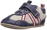 Robeez Boys' Joggin' Josh Sneaker, Navy, 12-18 Months M US Infant