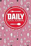 Daily Food Journal: Food Diary Ibs, Food Journal Symptoms, Weekly Food Journal, Space For Meals, Amo by Moito Publishing