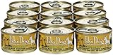 Tiki Dog Gourmet Whole Food 12-Pack Lahaina Luau Succulent Chicken Breast on Brown Rice with Sweet Potato, Crab, Kale and Garlic in Consomme Pet Food