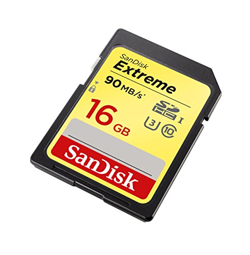 SanDisk Extreme 16 GB Secure Digital High Capacity (SDHC)