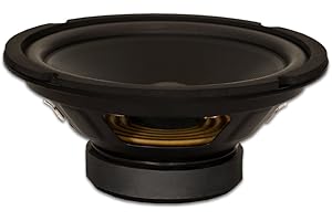 Goldwood Sound Dual Voice Coil 8" Replacement Speaker Woofer Black (GW-408D)