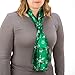 Purple Box Jewelry Christmas Scarf (Black Snowflake)