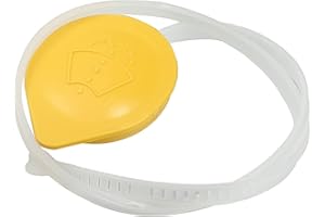 ACROPIX Windshield Washer Fluid Reservoir Bottle Cap Cover Fit for Subaru Forester with Ruler - Pack of 1 Yellow