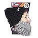 Beard Head Barbarian Vagabond Beanie - Original Handmade Knit Hat and Removable Grey Beard