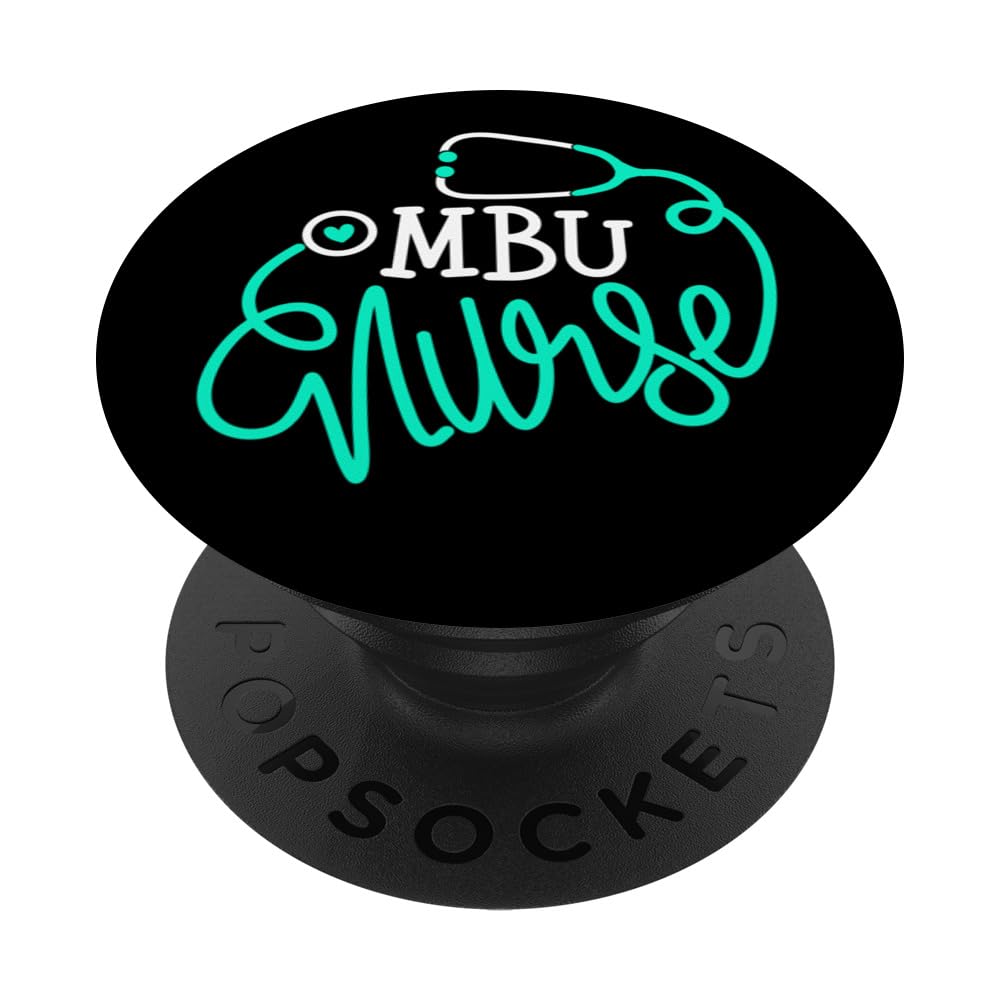 MBU Nurse Cute Mother-Baby Unit Nursing Department RN Nurse PopSockets Swappable PopGrip