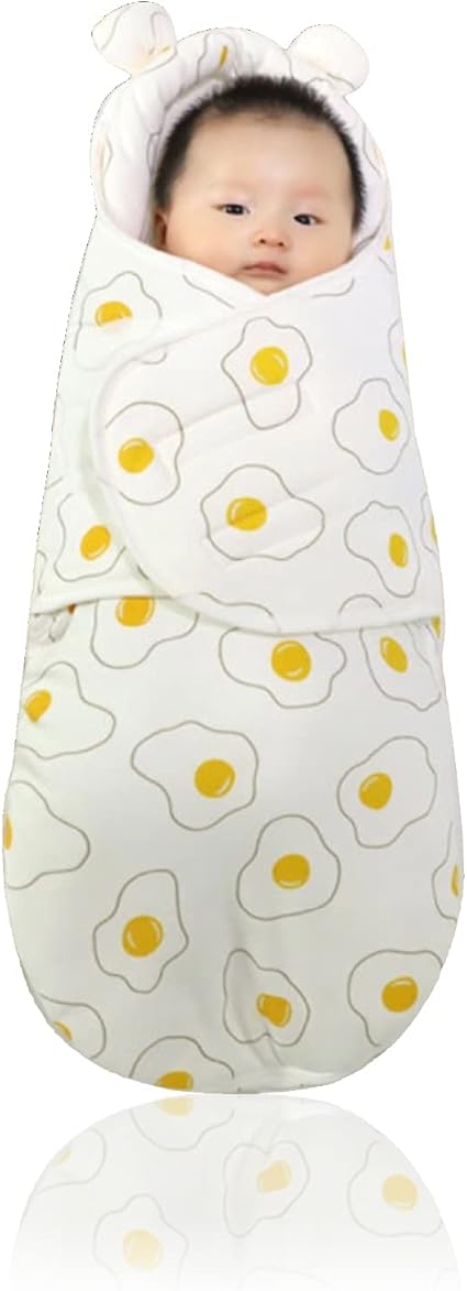 Amazon Co Jp ましゅまろおむらいす こぐまおくるみ おくるみ 新生児 ベビー布団 ベビー寝袋 ベビーおくるみ ベビー 赤ちゃん 寝袋 抱っこ布団 夜泣き対策 ベビー服 男の子 女の子 綿100 出産祝い ブランド 冬 ぷっくりたまご ベビー マタニティ