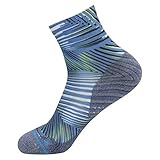 HUSO Men's Women's Colorful Digital Printing Performance Sports Ankle High Running Socks 1/2/7 Pair