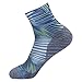 HUSO Men's Women's Colorful Digital Printing Performance Sports Ankle High Running Socks 1/2/7 Pair