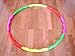 Exercise Hula Hoop: Wavy Hoop 1B - 1.0 lb Small, for Children use. Four neon Colors.
