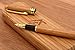 Fountain Pen With Case | Calligraphy Fountain Pen | Natural Handcrafted Fountain Pen With Bonus Wood Case & Ink Refill Converter (Bamboo - Gold NIB - Matching Woodcase)
