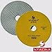 Stadea PPW251B Diamond Polishing Pad 7 Inch Grit 50 For Marble Concrete Stones Terrazzo Granite Floor Polishing