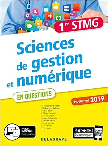 Sciences De Gestion Et Numerique 1re Stmg 2019 Pochette - 