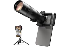 APEXEL 30X Telephoto Lens for iPhone with Tripod - Professional Photography Camera Lens Compatible with iPhone 16/15/14 Pro Max, Samsung & Pixel