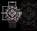 Tamlee Army Military Sport Men's TM-106 Analog/Digital Chronograph Watch Black White