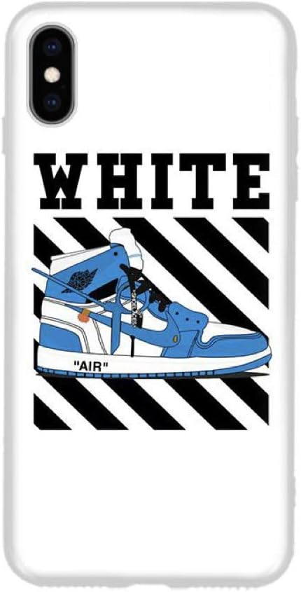 iPhone Shoe Cell Phone Case Jordan 3D Textured Shock Absorbing Protective Drop Proof Sneaker Case (iPhone X/XS / 10)