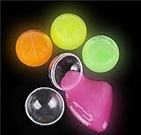 Glow in the Dark Putty - 12 Pack Green, Pink, Yellow, Orange Putty- Party Favors, Goody Bags, Stocking Stuffers, Easter Basket, Prizes, Treasure Box