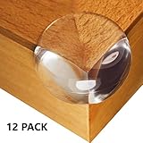 	 Corner Guards for Child Safety by SaTa Living - Clear Bumper Protectors for Baby Proofing Against Sharp Furniture Edges - Pre-Applied 3M Strong Adhesive (12 Pack)