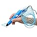 Macher 3D Stereoscopic Printing Pen Blue for 3D Drawing Doodling 3 Sample Filaments + Power Adapter included