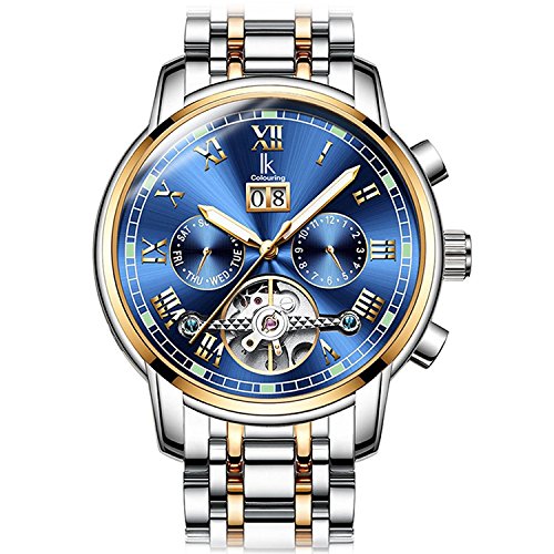 IK Colouring Mens Watches, Luxury Multifunction Class Automatic Mechanical Men Wrist Watch