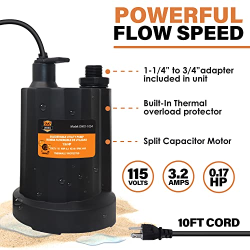 Chromex Tankless Water Heater Flush Kit with Gallon Liquid Descaling