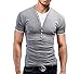 Benibos Mens Henley T-shirts with Short Sleeve
