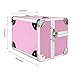 Mini Makeup Train Case Make up Organizers and Storage Travel Cosmetic Case Makeup Boxes with Compartments