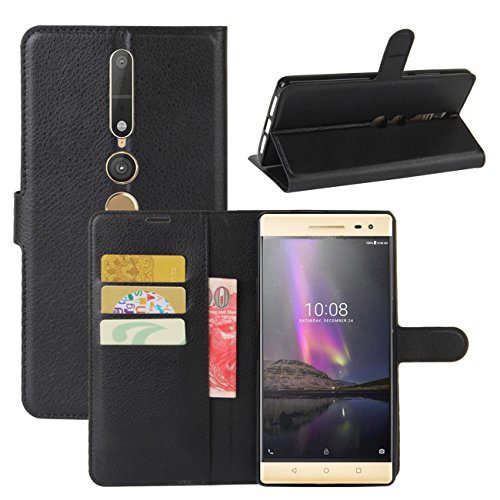 Lenovo Phab 2 Pro Case, Fettion Premium PU Leather…