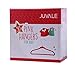 Kids Velvet Hangers - 50-Pack Pink Velvet Hangers, Ultra Thin Non-Slip Junior Hangers for Children Clothes, Space Saving