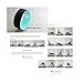 Yoga Wheel by Kurma 20 Pose Guide Included Professional Extra Strong Yoga Prop, Luxury Comfort to Spine, Release Tension, Improve Balance, Build Strength