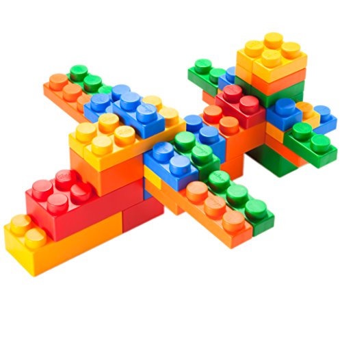 image for UNiPLAY Soft Building Blocks - Mix Plus Series (34pcs). Educational an