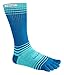 Injinji Outdoor Original Weight Encanto Crew (Medium, Turquoise)