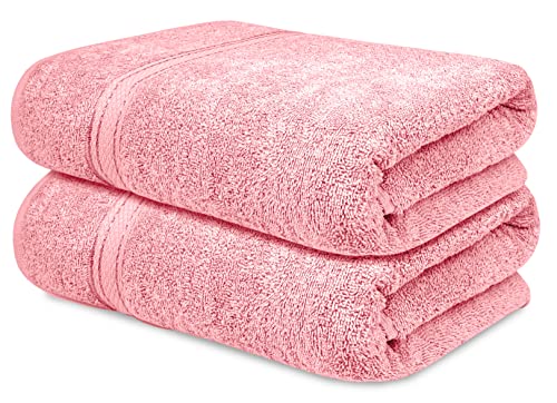 Avalon Towels Large, 60x30 Inches Bath Sheets for Adults, 2 Pcs Extra Large Bath Towel, Light Weight & Absorbent Quick Dry Oversized