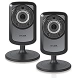 2-PACK D-Link Wireless Day Night WiFi IP Security Camera & Remote View DCS-934L