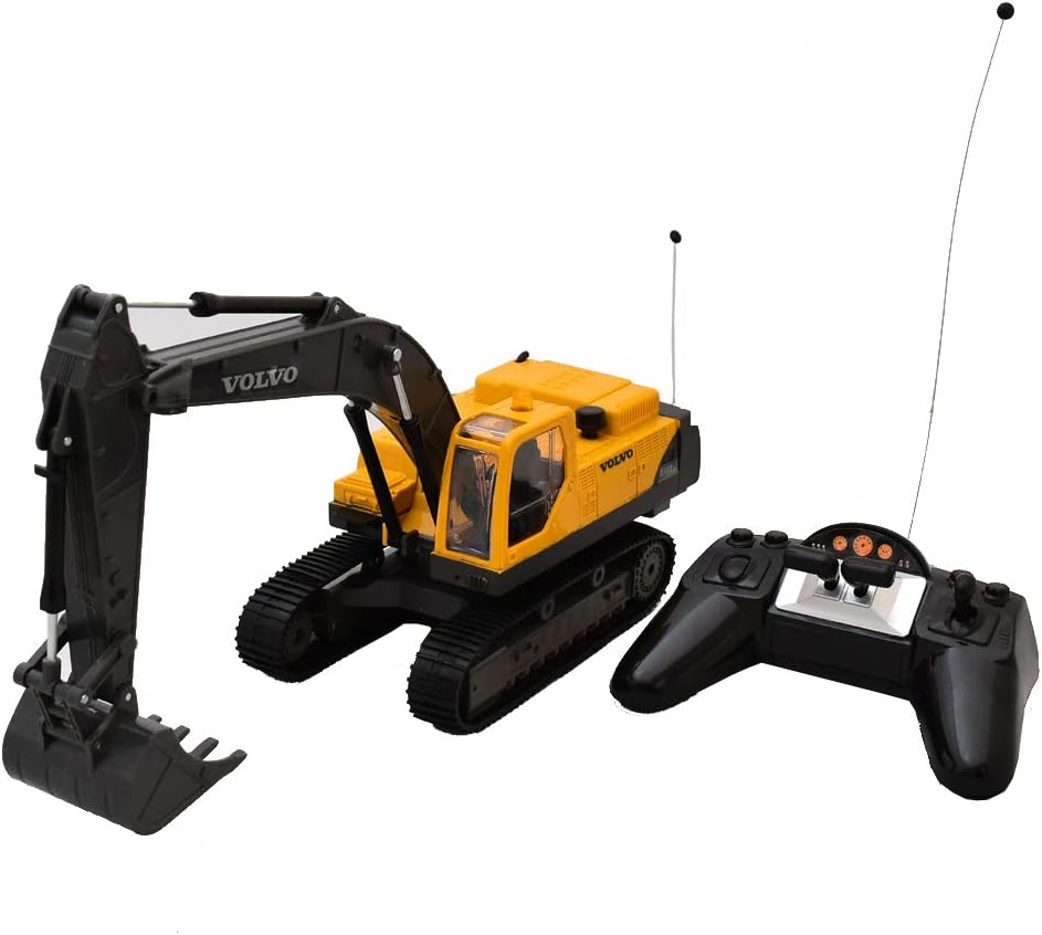 brock remote control excavator