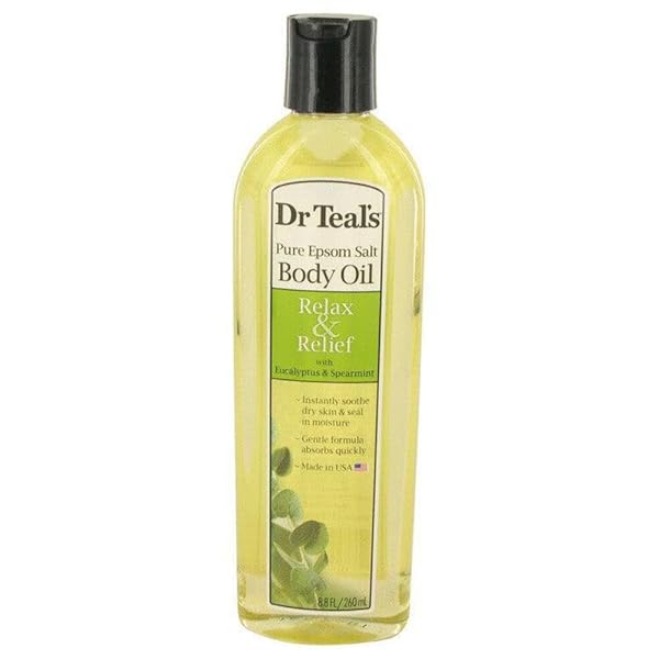 DR TEAL’S BATH ADDITIVE EUCALYPTUS OIL, 8.8 FLUID OUNCE
