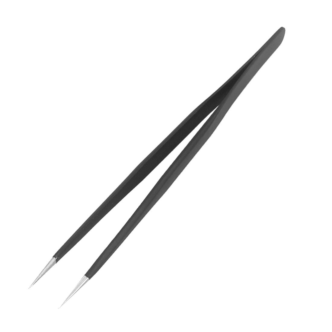 Sourcingmap ESD-2011 Tweezers, Anti-Static Non-Magnetic Stainless Steel Straight Pointed Tip for Craft Jewelry Electronics, 5.5" Overall Length