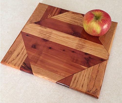 Beautiful Unique Decorative Cutting Board Cheese Platter Serving Tray Wooden Maple Oak Cedar Cherry