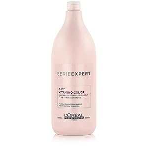 Loreal Professionnel Serie Expert Vitamino Color AOX Shampoo, 50.7 Fluid Ounce
