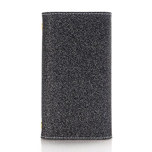 image for Samsung Galaxy Note 8 Case, DMaos Bling Glitter Women PU Leather Walle