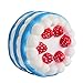 Jumbo Soft Strawberry Cake Cartoon Slow Rising Squeeze Squishy Kids Children Toy Gift by Staron (Blue)
