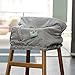 Eddie Bauer Reversible Comfy Cart Cover & High Chair Cover, White